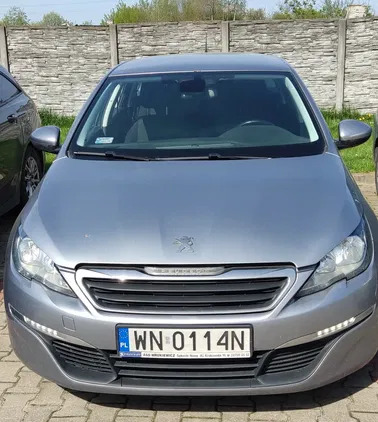 lubelskie Peugeot 308 cena 30000 przebieg: 264946, rok produkcji 2016 z Warszawa